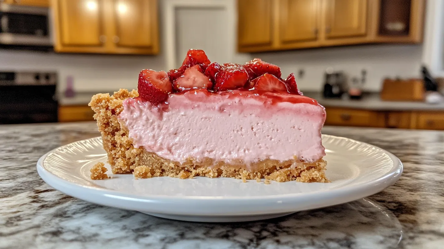 Strawberry Crunch Cheesecake