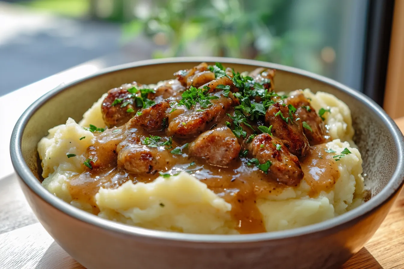 What can I eat with sausage gravy besides biscuits?