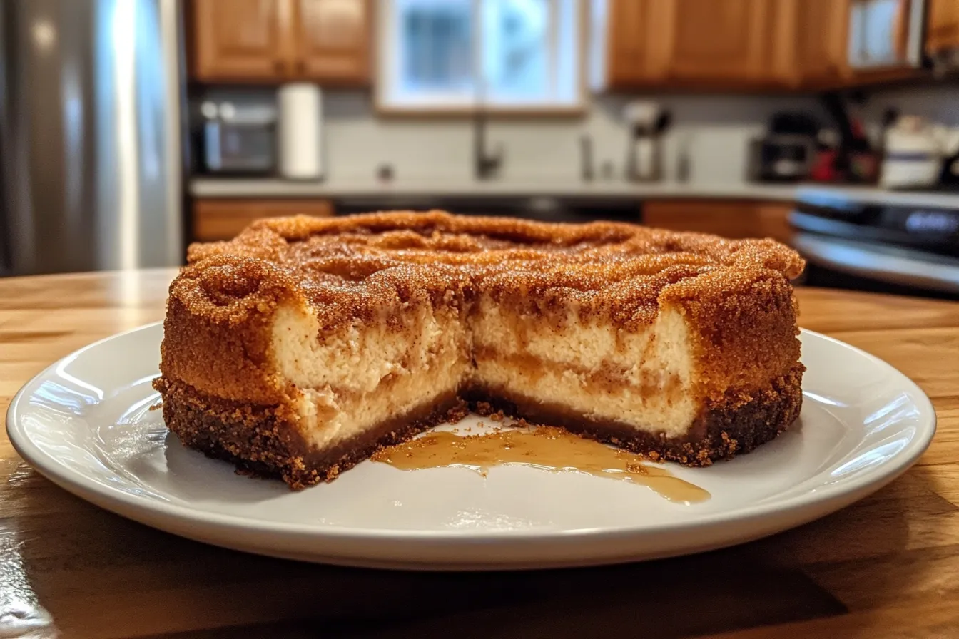 What Is Churro Cheesecake Made Of