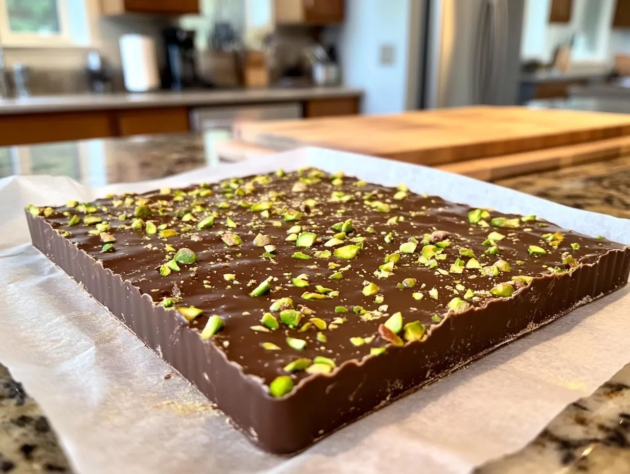 Dubai pistachio chocolate bar