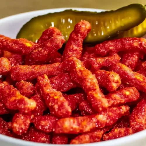 Dill Pickle Hot Cheetos