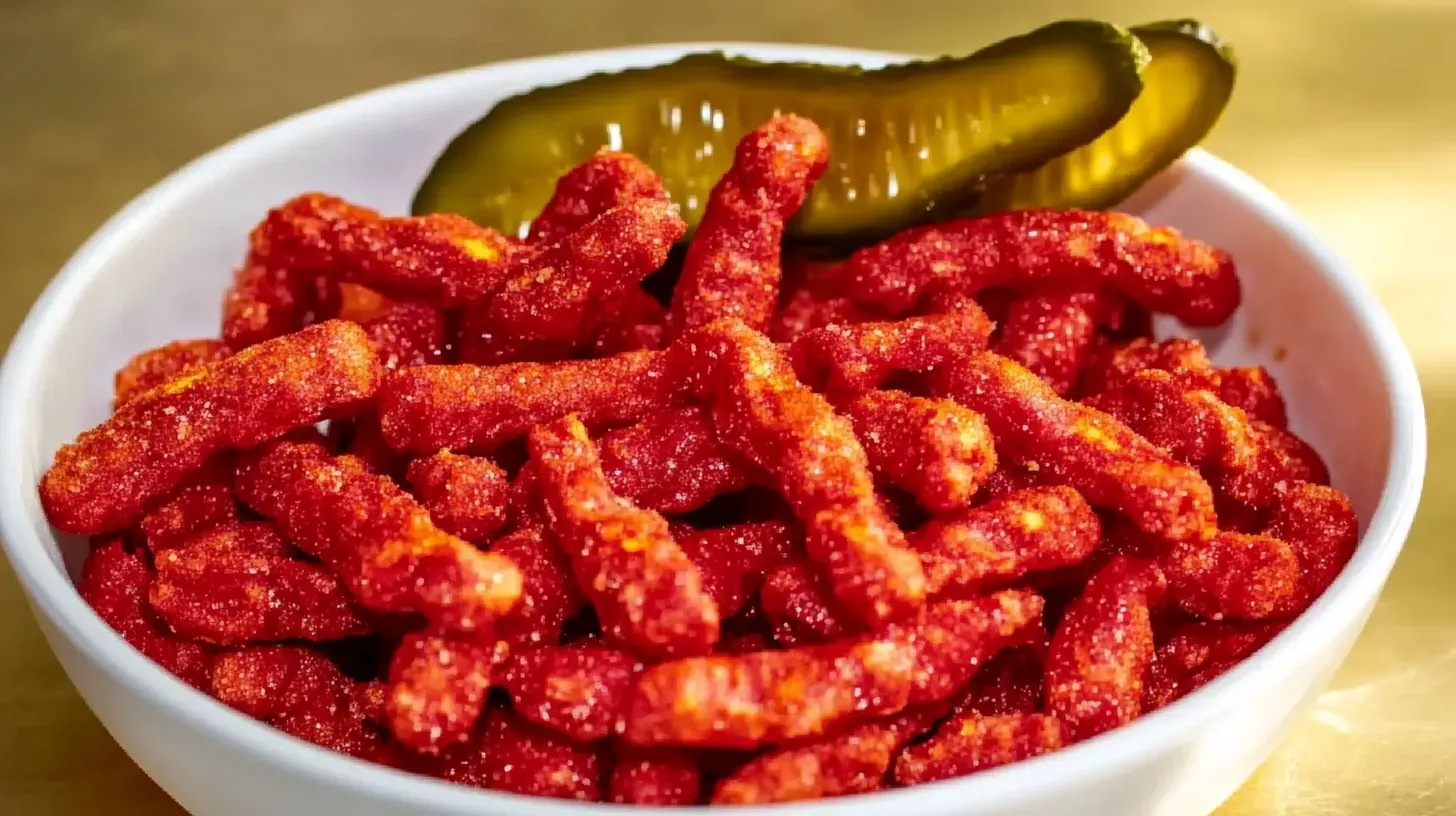 Dill Pickle Hot Cheetos