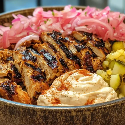 Chicken Shawarma Bowl recipe