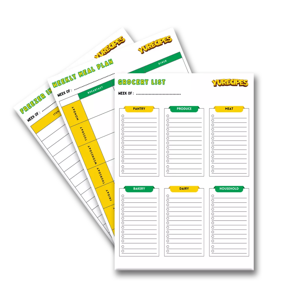 free meal planning printable
