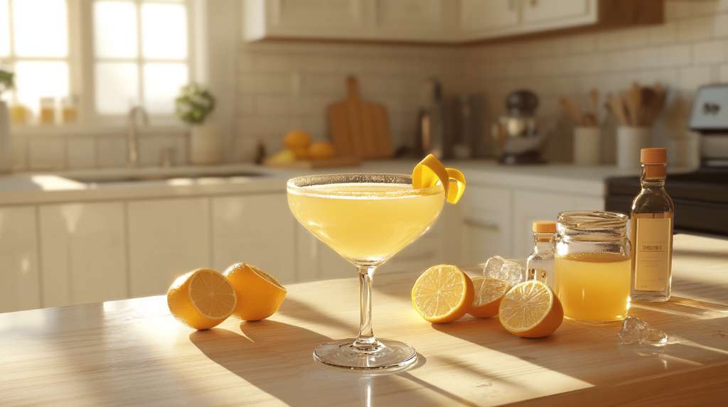Homemade Lemon Cocktail